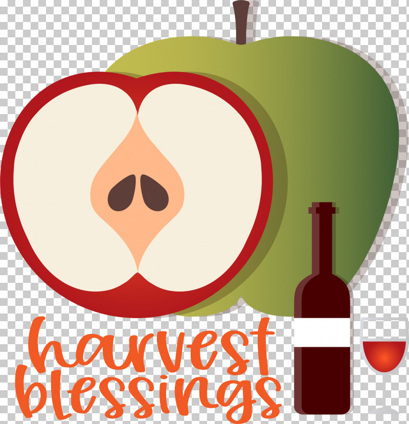 Harvest Blessings Thanksgiving Autumn PNG, Clipart, Apple, Autumn, Cartoon, Fruit, Harvest Blessings Free PNG Download