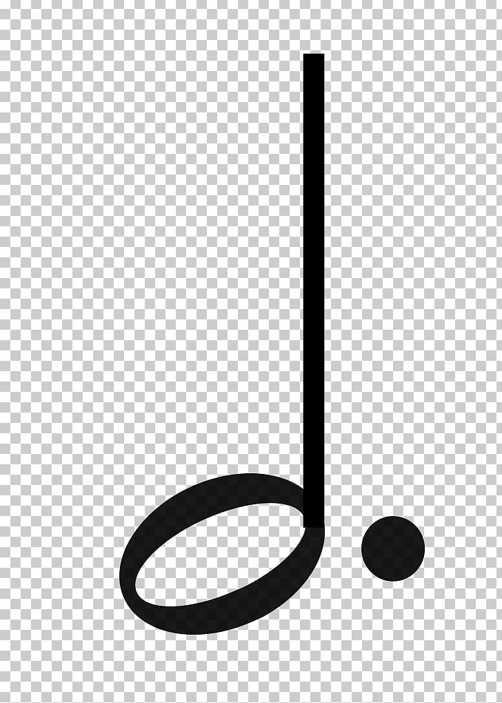Dotted Note Half Note Quarter Note Eighth Note Whole Note PNG, Clipart, Angle, Black And White, Circle, Clef, Dotted Line Free PNG Download