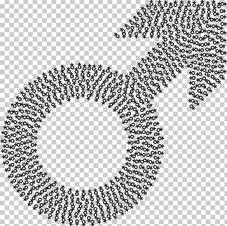 Gender Symbol Female Woman PNG, Clipart, Area, Black And White, Circle, Computer Icons, Female Free PNG Download