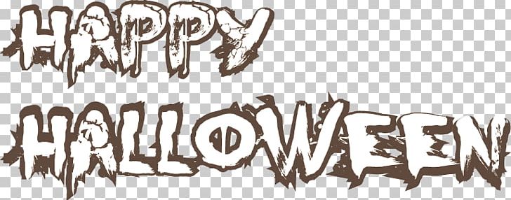 Halloween Art Typography PNG, Clipart, All Caps, Brand, Calligraphy, Decorative Elements, Design Element Free PNG Download