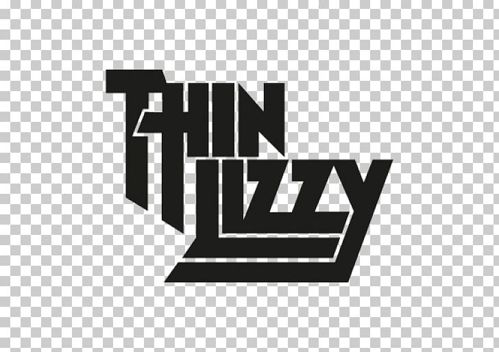 Thin Lizzy T-shirt Logo Heavy Metal Skid Row PNG, Clipart, Angle, Black, Black And White, Brand, Brian Robertson Free PNG Download