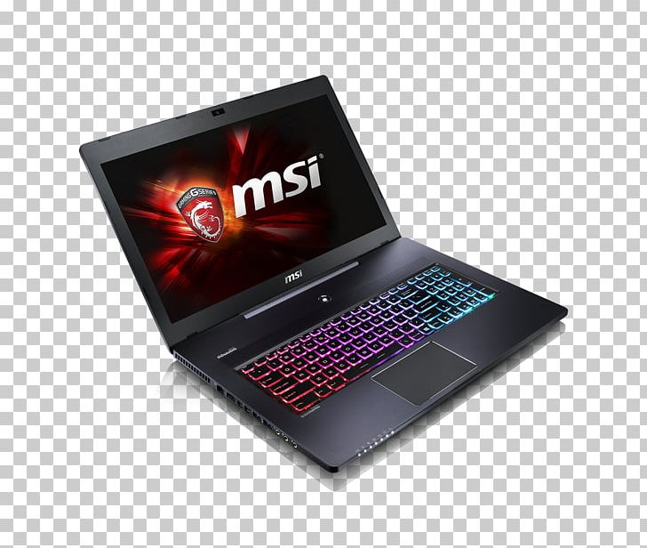Laptop MSI GS70 Stealth Pro Thinnest & Lightest 17" Gaming Notebook GS70 Intel Core I7 PNG, Clipart, Computer, Computer Hardware, Ddr4 Sdram, Electronic Device, Electronics Free PNG Download