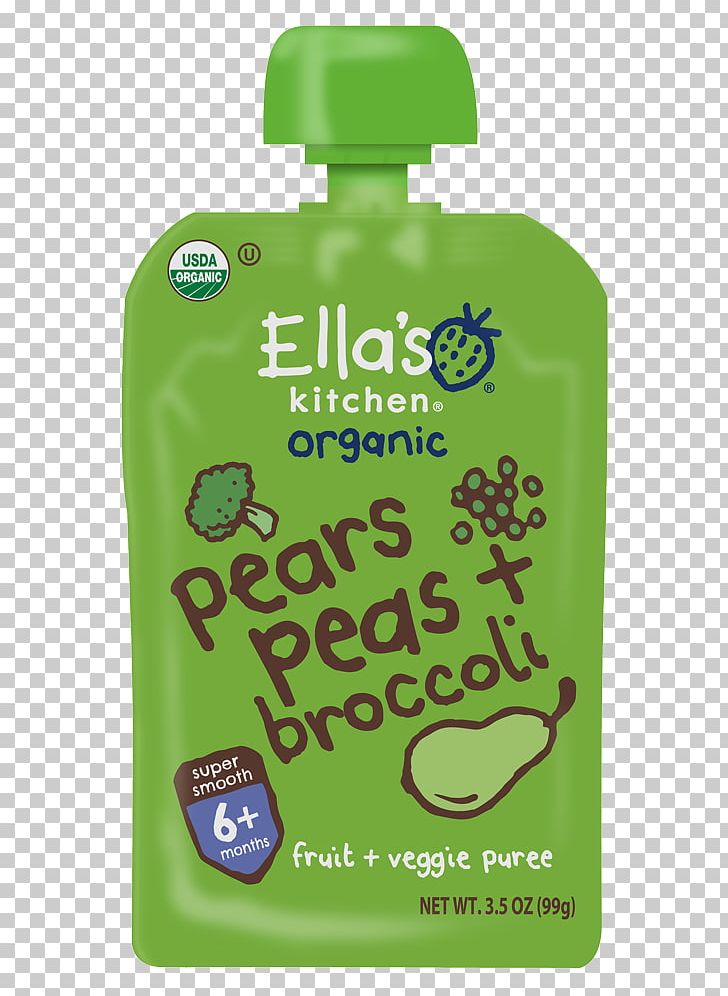 Baby Food Organic Food Ella's Kitchen Purée Pea PNG, Clipart, Baby Food, Broccoli, Juice, Organic Food, Pea Free PNG Download