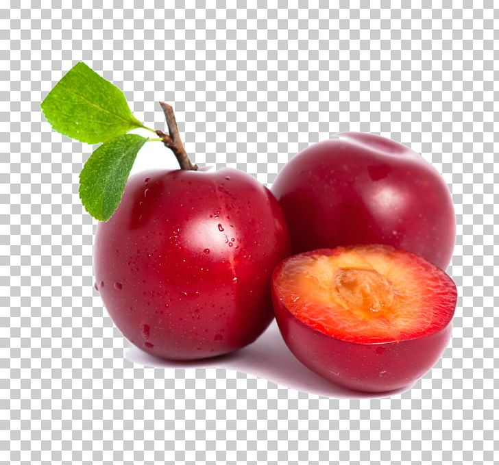 Common Plum Fruit Red Food Nectarine PNG, Clipart, Accessory Fruit, Acerola, Acerola Family, Apple, Berry Free PNG Download