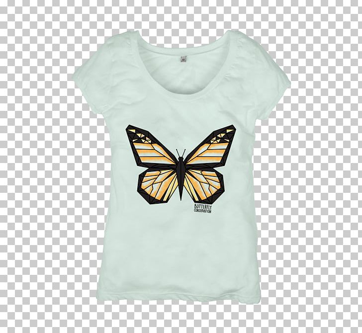 T-shirt Organic Cotton Butterfly Conservation PNG, Clipart, Butterflies ...