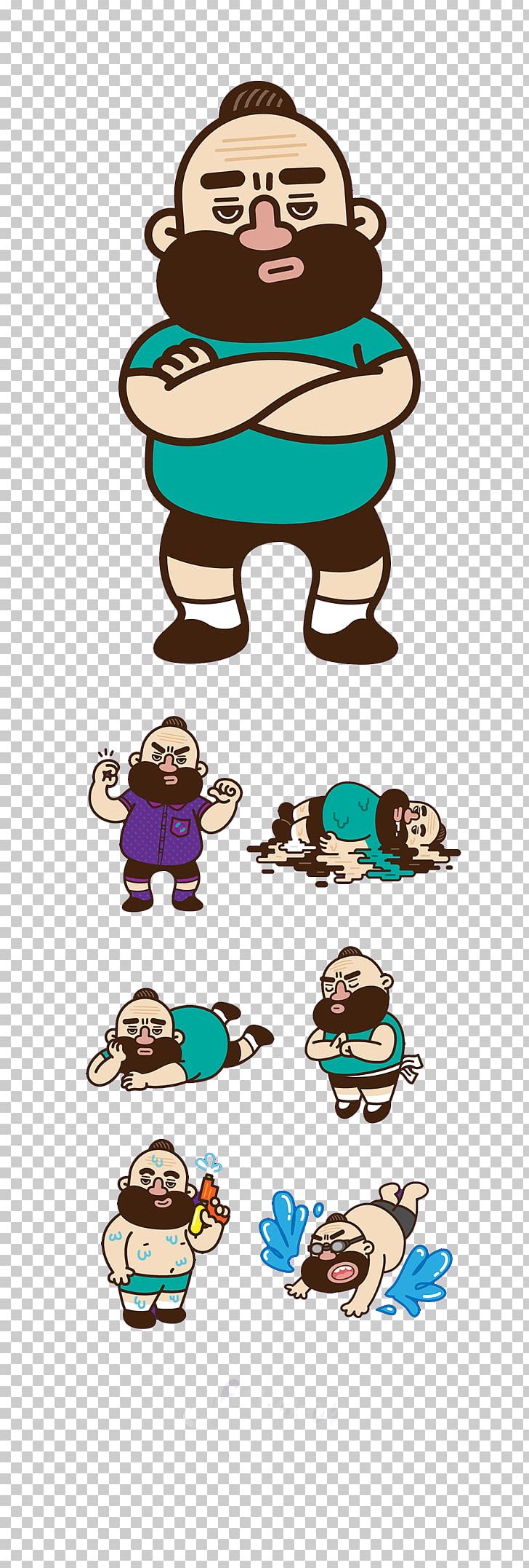 Cartoon PNG, Clipart, Bearded, Cartoon, Cartoon Characters, Electricity, Flat Icon Free PNG Download