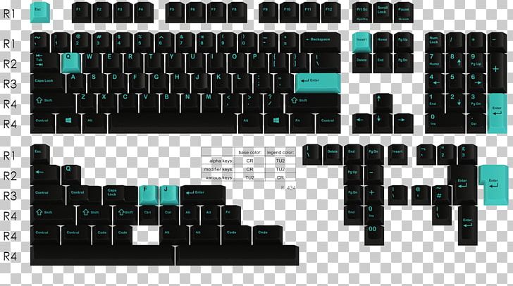 Computer Keyboard Color Blue On Black Keycap PNG, Clipart, 2017, Blue, Blue On Black, Burgundy, Color Free PNG Download