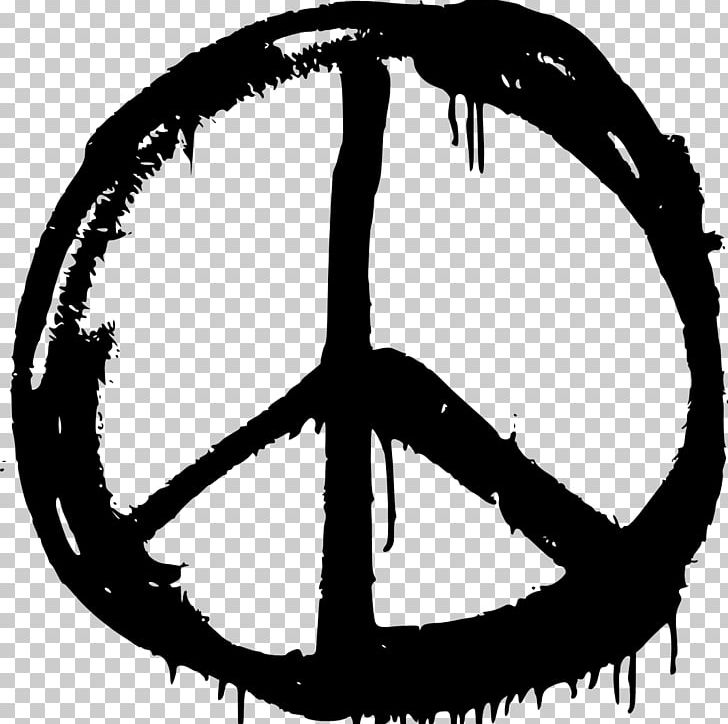 Peace Symbols Painting Sign PNG, Clipart, Art, Bicycle Wheel, Black And White, Christian Symbolism, Circle Free PNG Download