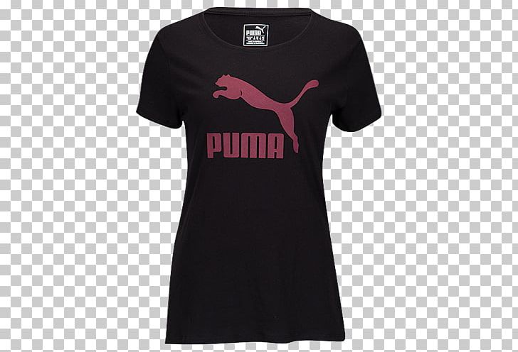 T-shirt Hoodie Puma Sweater PNG, Clipart, Active Shirt, Black, Brand, Clothing, Crew Neck Free PNG Download