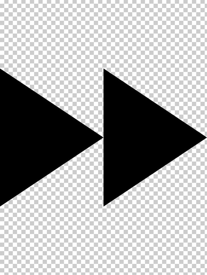 Arrow Fast Forward Symbol Computer Icons PNG, Clipart, Angle, Arrow, Black, Black And White, Brand Free PNG Download