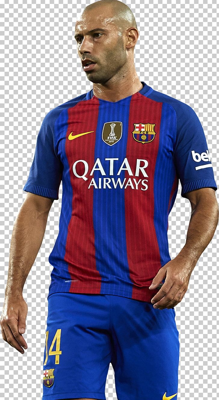 Javier Mascherano Argentina National Football Team FC Barcelona Jersey PNG, Clipart, Argentina National Football Team, Blue, Clothing, Electric Blue, Football Free PNG Download