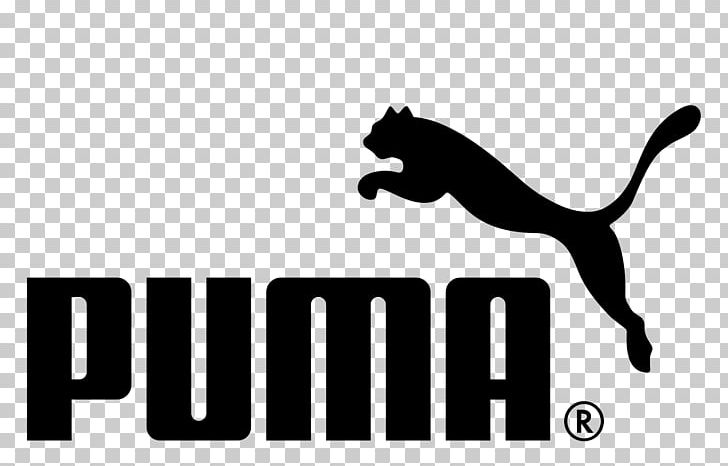 Puma Logo Herzogenaurach Brand PNG, Clipart, Adolf Dassler, Bitmap, Black, Black And White, Carnivoran Free PNG Download