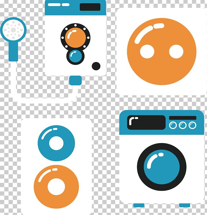 Washing Machine Flat Design Home Appliance PNG, Clipart, Area, Circle, Designer, Download, Drum Free PNG Download