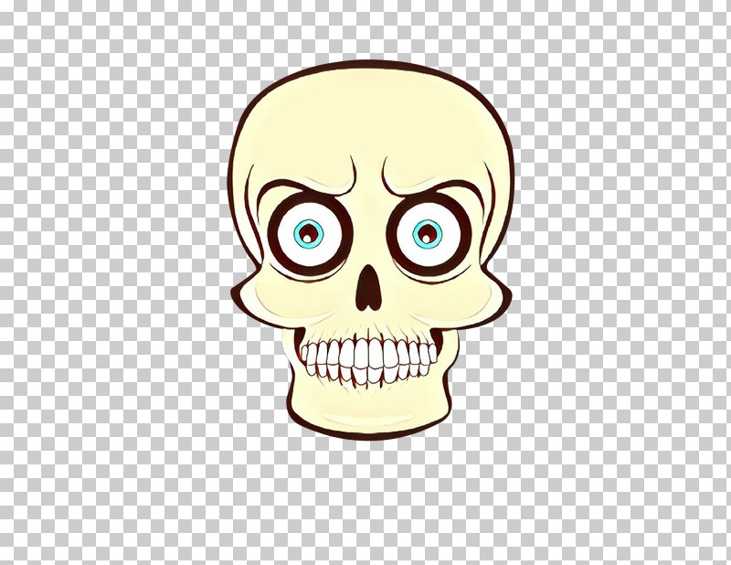 Face Bone Head Skull Cartoon PNG, Clipart, Animation, Bone, Cartoon, Face, Head Free PNG Download