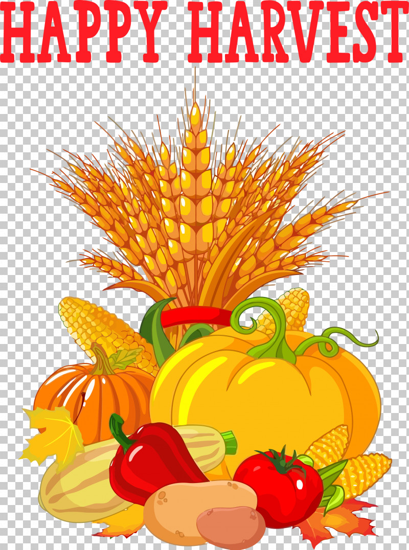 Happy Harvest Autumn Thanksgiving PNG, Clipart, Autumn, Christian Clip Art, Festival, Happy Harvest, Harvest Free PNG Download