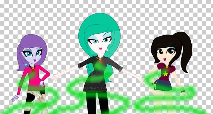 Green Black Hair PNG, Clipart, Black, Black Hair, Cartoon, Character, Dazzlings Free PNG Download