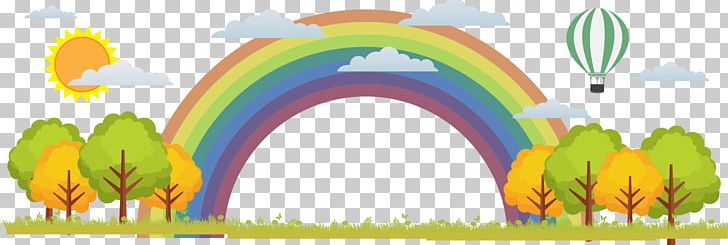 Rainbow Illustration PNG, Clipart, Art, Baiyun, Color, Computer Wallpaper, Decorative Pattern Free PNG Download