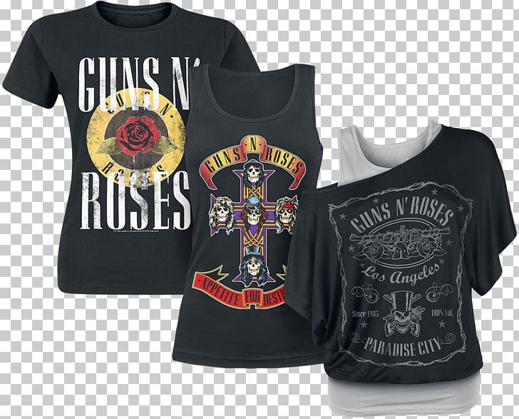 T-shirt Appetite For Destruction Guns N' Roses EMP Merchandising PNG, Clipart,  Free PNG Download