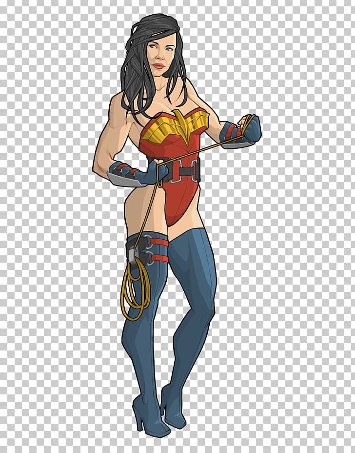 Wonder Woman Superhero Female Comic Book Cartoon PNG, Clipart, Abdomen, American Comic Book, Arm, Art, Brown Hair Free PNG Download
