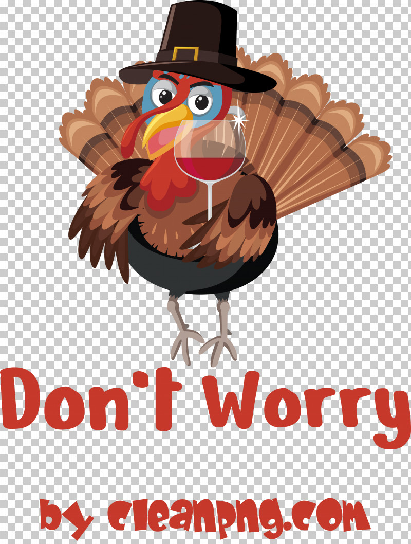 Thanksgiving PNG, Clipart, Dont Worry, Thanksgiving, Turkey Free PNG Download