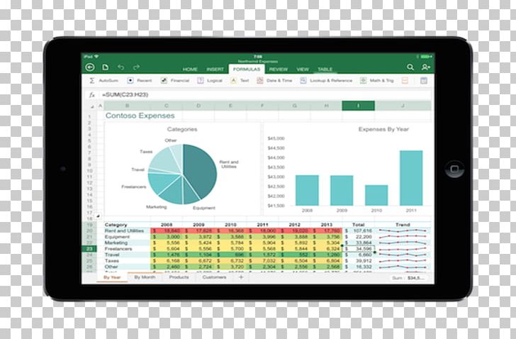 Office For IPad Microsoft Office 365 Microsoft Excel PNG, Clipart, App Store, Bran, Communication, Display Device, Ipad Free PNG Download