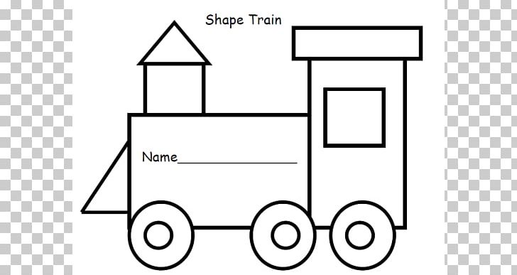 Train Rail Transport Shape Template Pre-school PNG, Clipart, Angle, Area, Black And White, Boxcar, Color Free PNG Download