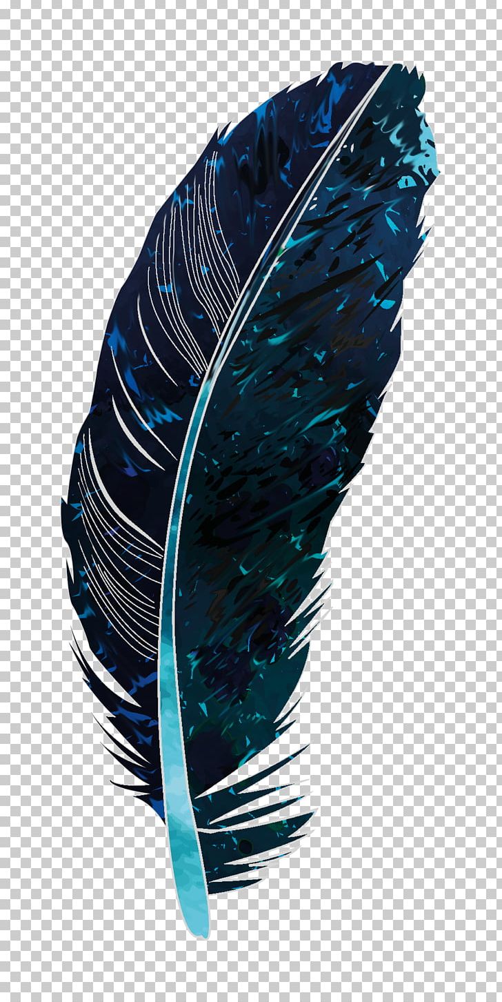 Feather Bird Tears Of The Silent Crow Blue Color PNG, Clipart, Animals, Ayam, Bird, Black, Black Spot Free PNG Download