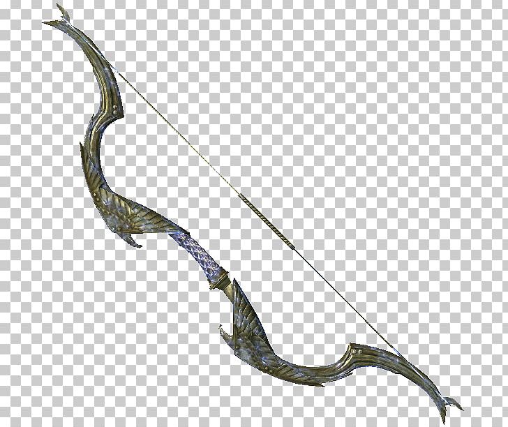 The Elder Scrolls V: Skyrim – Dragonborn Bow And Arrow Recurve Bow Archery PNG, Clipart, Archery, Arrow, Bow, Bow And Arrow, Cold Weapon Free PNG Download