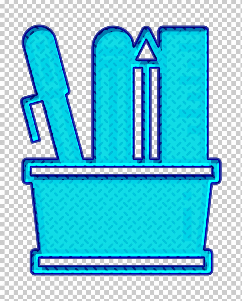 Art And Design Icon Pencil Case Icon Office Stationery Icon PNG, Clipart, Art And Design Icon, Line, Office Stationery Icon, Pencil Case Icon, Turquoise Free PNG Download