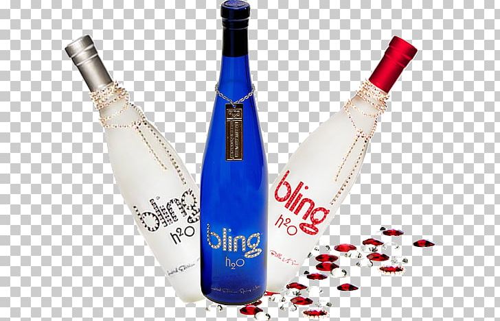 Bling H2O Bottled Water Bottled Water Mineral Water PNG, Clipart, Bottle, Bottled Water, Distilled Beverage, Drink, Drinking Free PNG Download