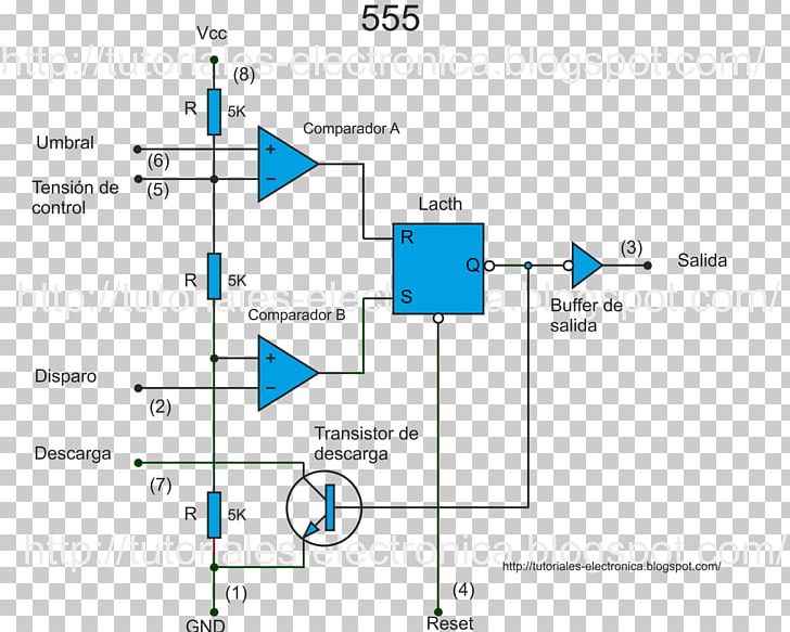 Electronics 555 Timer IC Monoestable Multivibrator PNG, Clipart, 555, 555 Timer Ic, Angle, Area, Diagram Free PNG Download