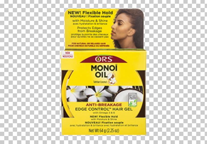 ORS Monoi Oil Edge Control Hair Gel Organic Root Stimulator Olive Oil Edge Control Hair Gel PNG, Clipart, Brand, Cosmetics, Hair, Hair Care, Hair Coloring Free PNG Download