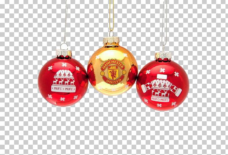 Manchester United F.C. Christmas Gift Christmas Decoration PNG, Clipart, Bombka, Christmas, Christmas Card, Christmas Decoration, Christmas Gift Free PNG Download