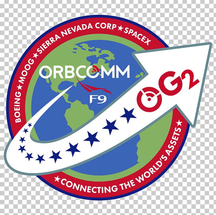 Falcon 9 Low Earth Orbit Mission Patch Satellite Orbcomm PNG, Clipart, Area, Bine, Brand, Embroidered Patch, Falcon Free PNG Download