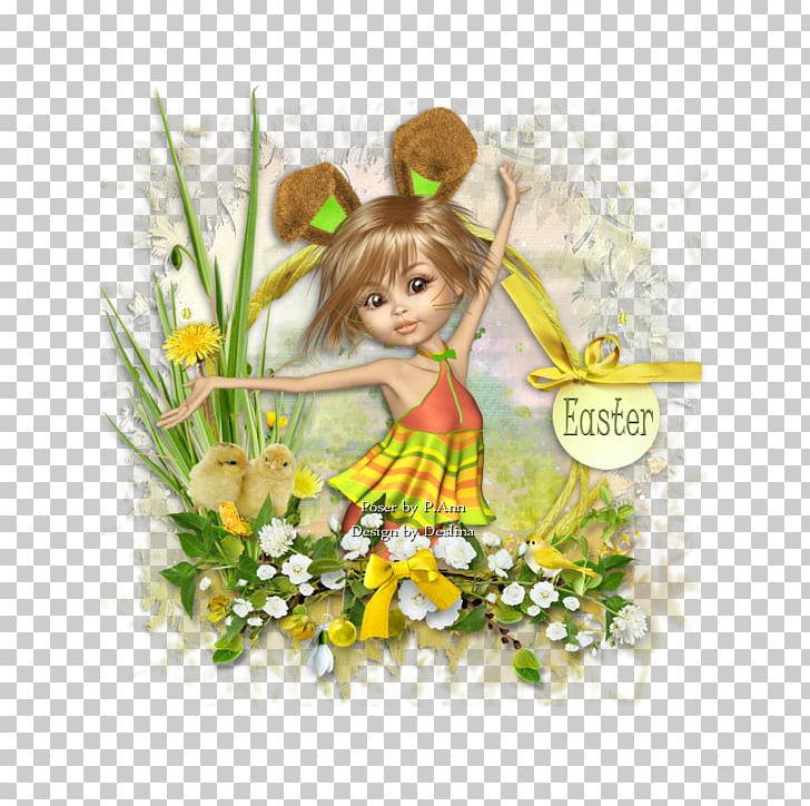 Floral Design Fairy Easter Flowering Plant PNG, Clipart, Animal, Easter, Fairy, Fictional Character, Flora Free PNG Download
