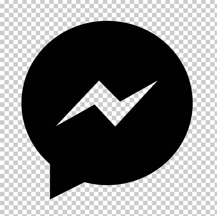 Social Media Facebook Messenger Computer Icons Messaging Apps PNG, Clipart, Angle, Black, Black And White, Brand, Circle Free PNG Download