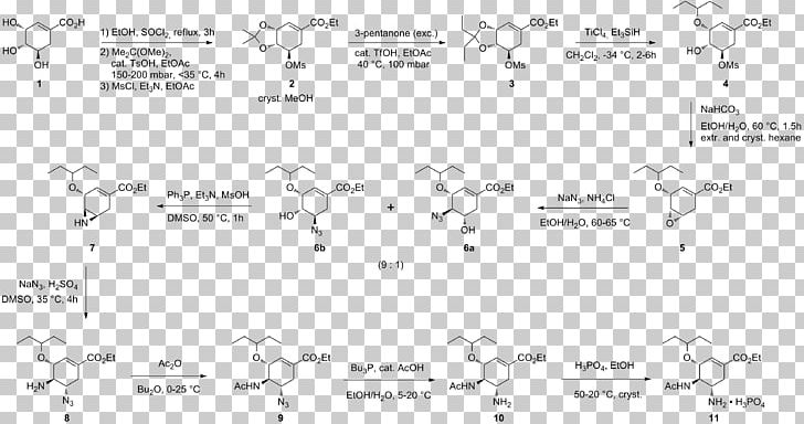 Shikimic Acid Oseltamivir Total Synthesis PNG, Clipart, Acid, Amino Acid, Angle, Area, Base Free PNG Download