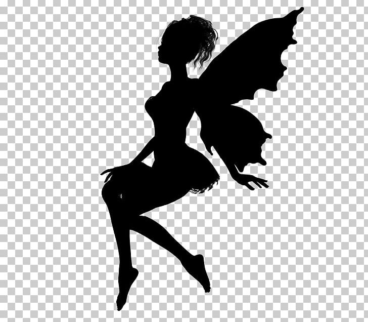 Fairy Silhouette PNG, Clipart, Ballet Dancer, Black, Black And White, Dancer, Drawing Free PNG Download