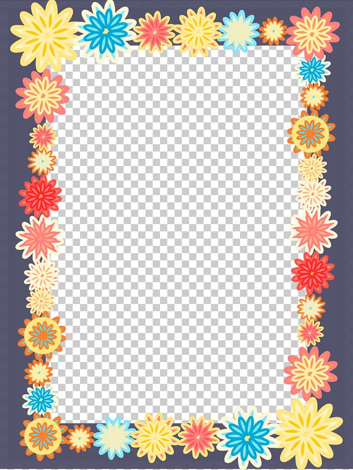 Frames Colorful Flowers Android PNG, Clipart, Area, Art, Colorful Flowers, Decorative Arts, Digital Photo Frame Free PNG Download