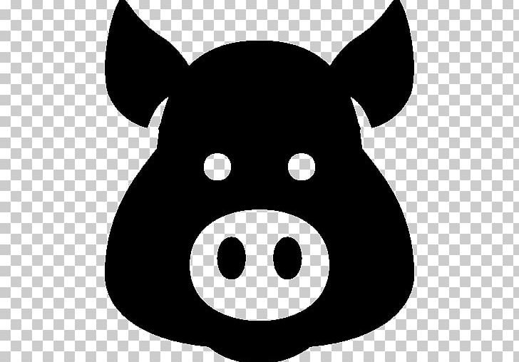 Pig Computer Icons PNG, Clipart, Animals, Black, Black And White, Computer Icons, Download Free PNG Download