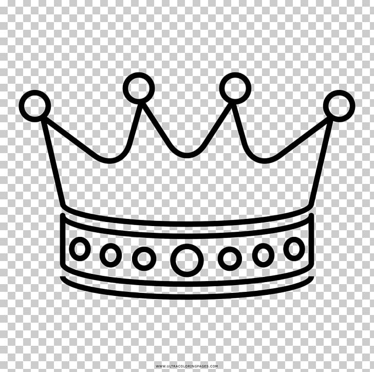 Drawing Coloring Book Crown Black And White PNG, Clipart, Area, Black And White, Cartoon, Clothing Accessories, Coloring Book Free PNG Download