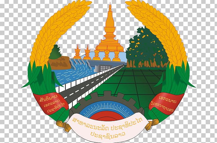 Emblem Of Laos Coat Of Arms Flag Of Laos Kingdom Of Laos Royal Lao Government In Exile PNG, Clipart, Coat Of Arms, Coat Of Arms Of Andorra, Coat Of Arms Of Russia, Emblem Of Laos, Flag Free PNG Download