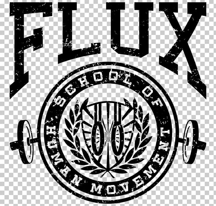 Flux School Of Human Movement Organization Logo The Room Brand PNG, Clipart, Black And White, Brand, Com, Flux, Label Free PNG Download