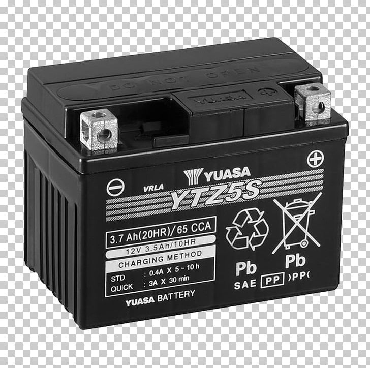 Electric Battery VRLA Battery Automotive Battery Motorcycle GS Yuasa PNG, Clipart, 5 S, Ampere Hour, Automotive Battery, Auto Part, Battery Free PNG Download