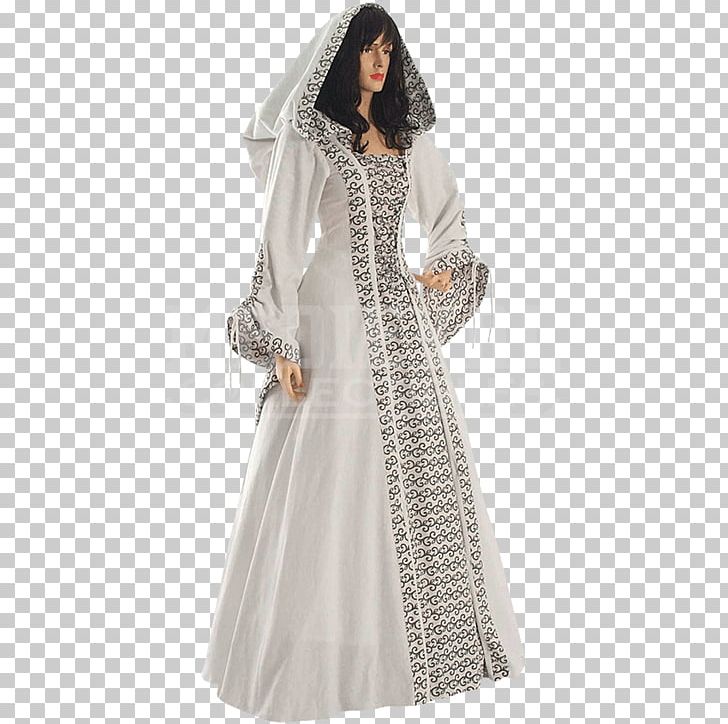 Gown Robe Dress English Medieval Clothing Sleeve PNG, Clipart, Bell Sleeve, Clothing, Costume, Costume Design, Day Dress Free PNG Download