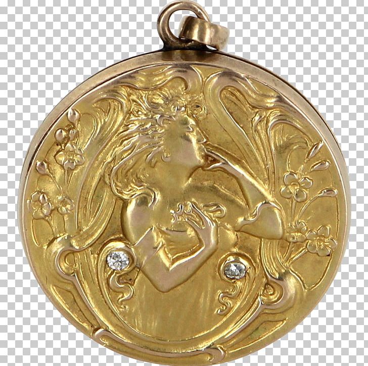 Locket Bronze Medal Gold PNG, Clipart, 01504, Art, Art Nouveau, Brass, Bronze Free PNG Download