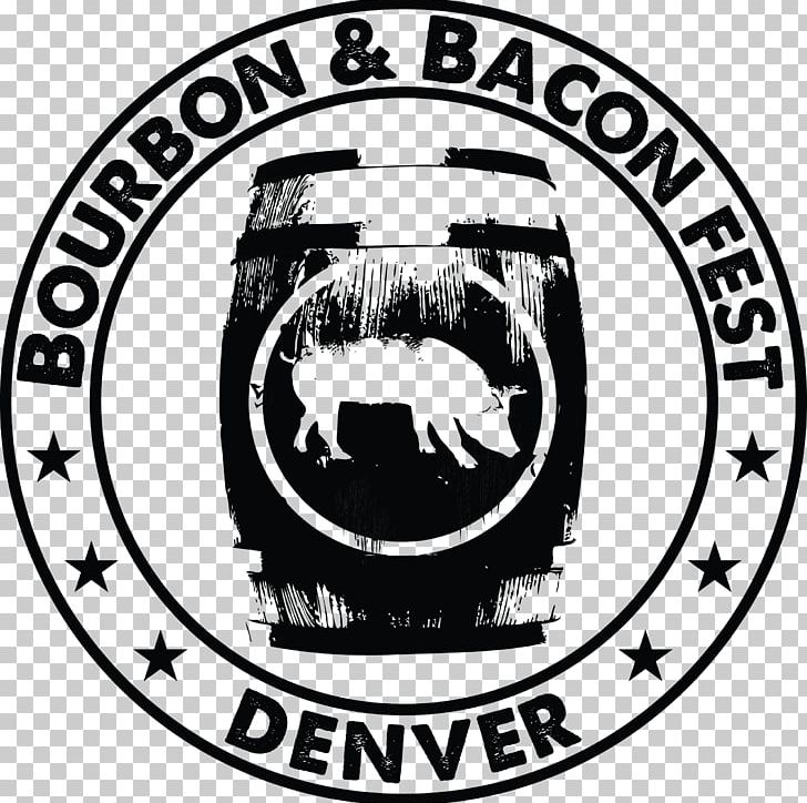 Bourbon & Bacon Fest Bourbon Whiskey Seattle Design Center Events PNG, Clipart, Area, Bacon, Badge, Beer Festival, Black And White Free PNG Download
