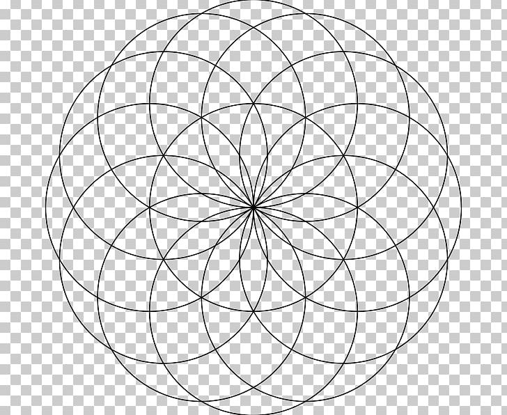 Torus Vesica Piscis Geometry Circle Shape PNG, Clipart, Area, Black And White, Drawing, Education Science, Geometric Shape Free PNG Download