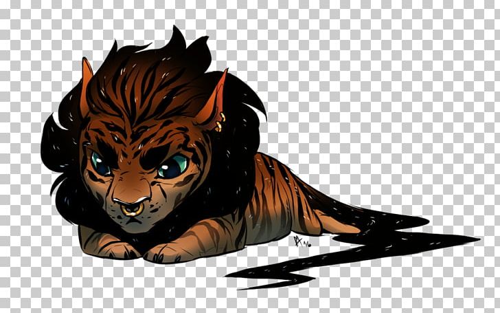 Tiger Lion Cat Demon Illustration PNG, Clipart, Big Cats, Carnivoran, Cartoon, Cat, Cat Like Mammal Free PNG Download