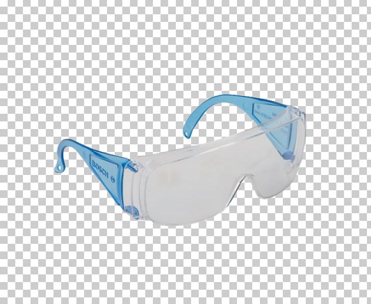 Goggles Glasses Robert Bosch GmbH Polycarbonate EN 166 PNG, Clipart, Aqua, Blue, En 166, Eyewear, Glasses Free PNG Download